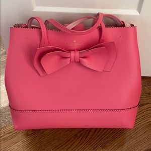 kate spade Giorgia Vanderbilt Pink Bow Purse